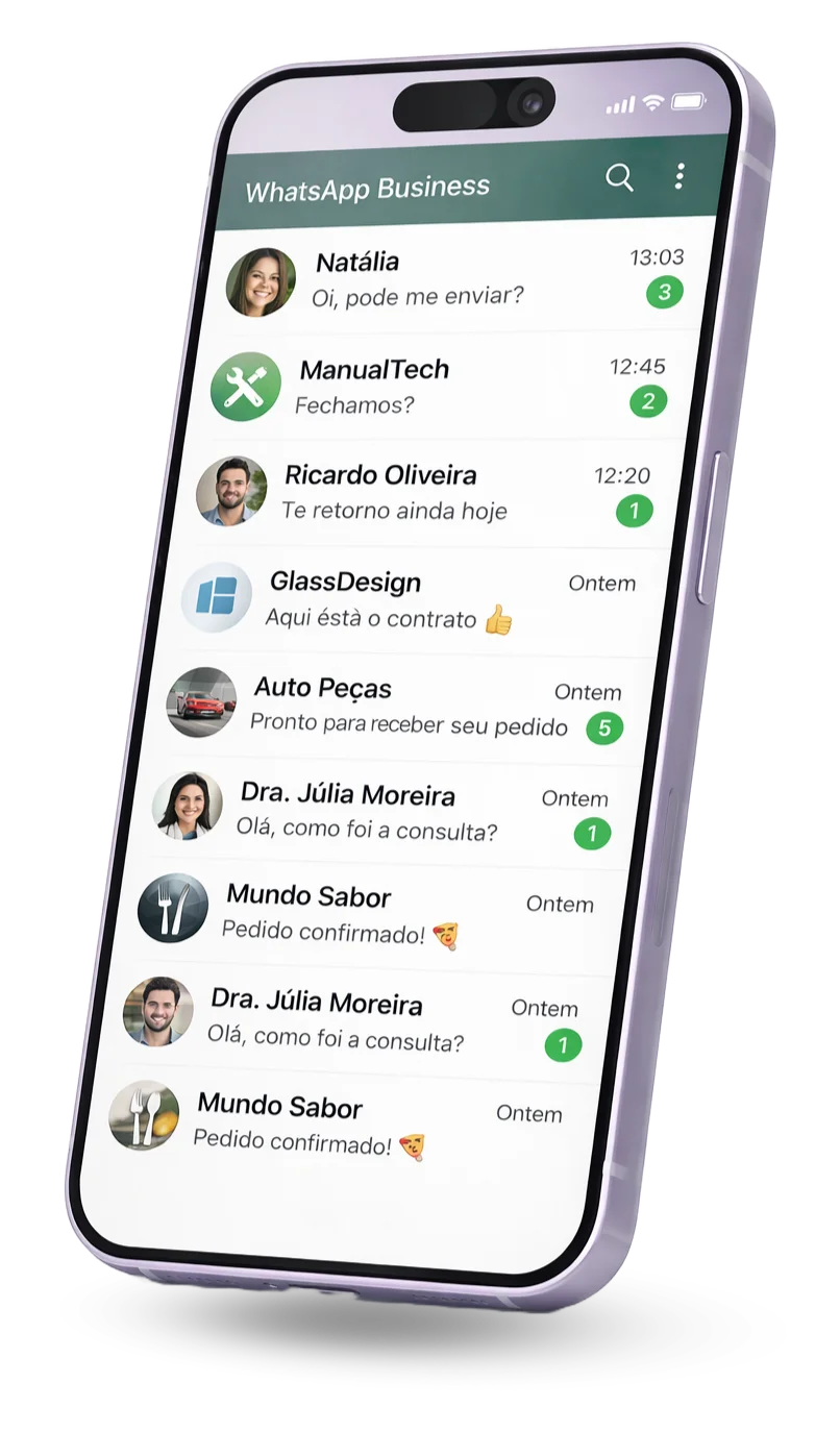 WhatsApp bagunçado